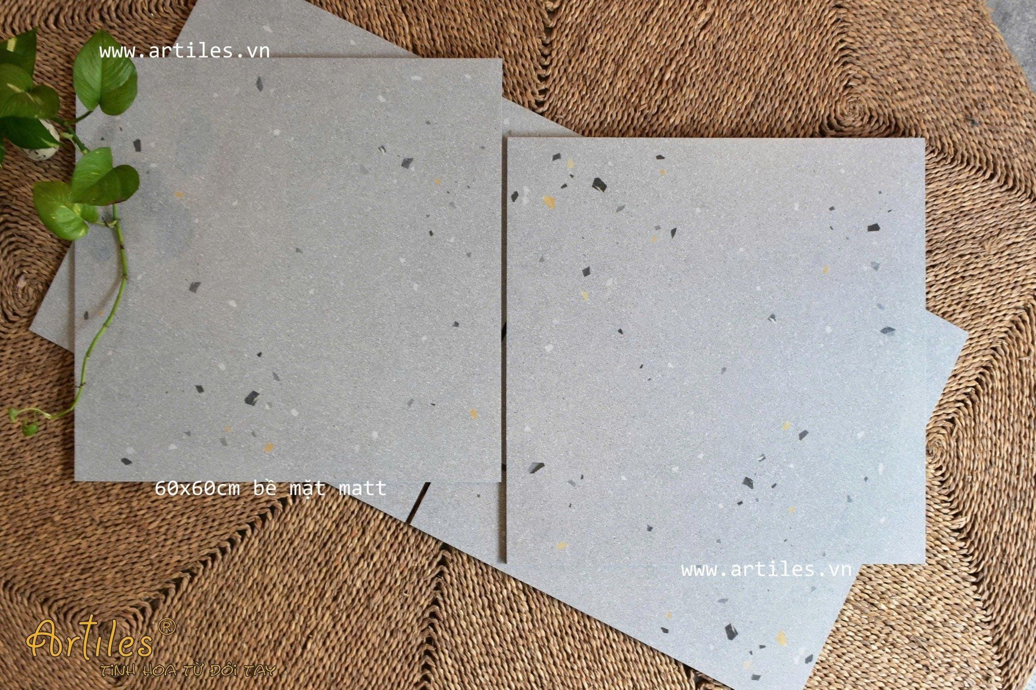 Gạch hạt đá đẹp Art