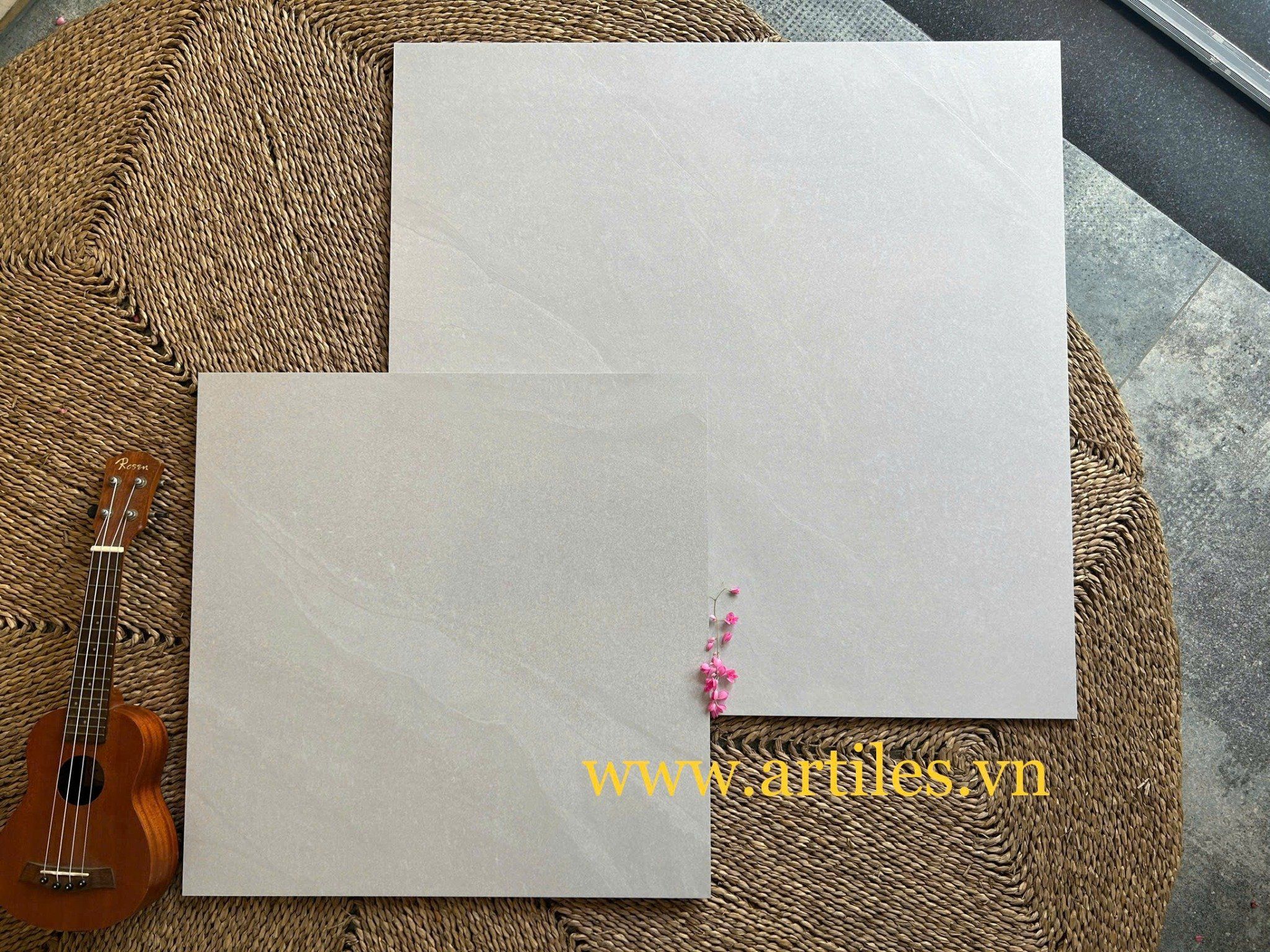 Gạch 80x80 màu xám kem Art8815D