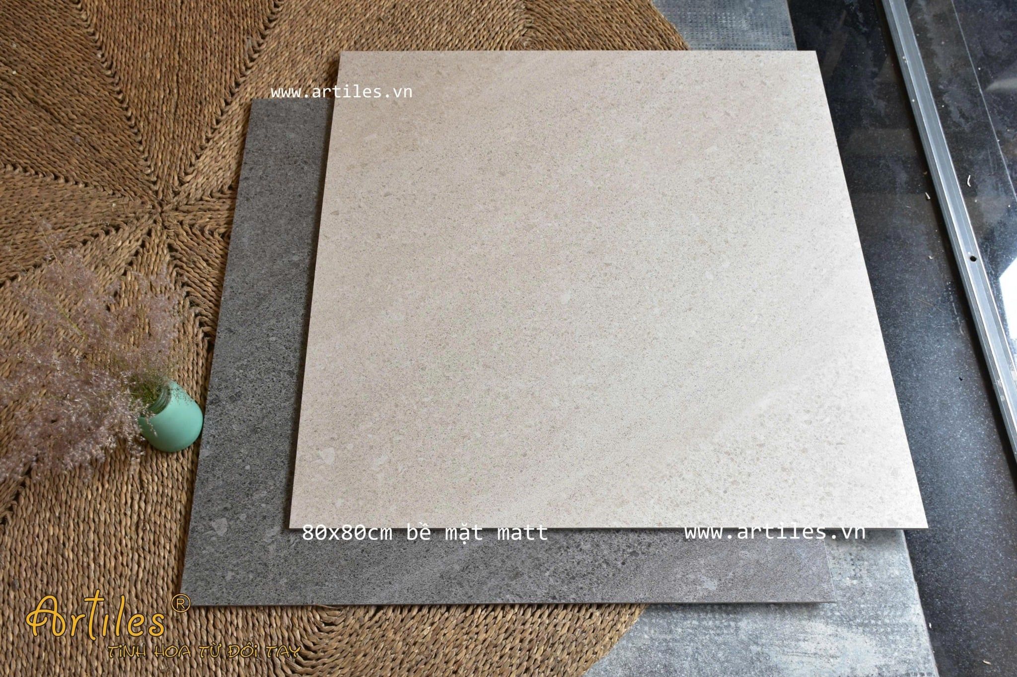 Gạch lát nền vân cát 80x80cm ArtSH612