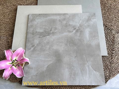  Gạch vân đá marble vân xám mờ 600x600mm 