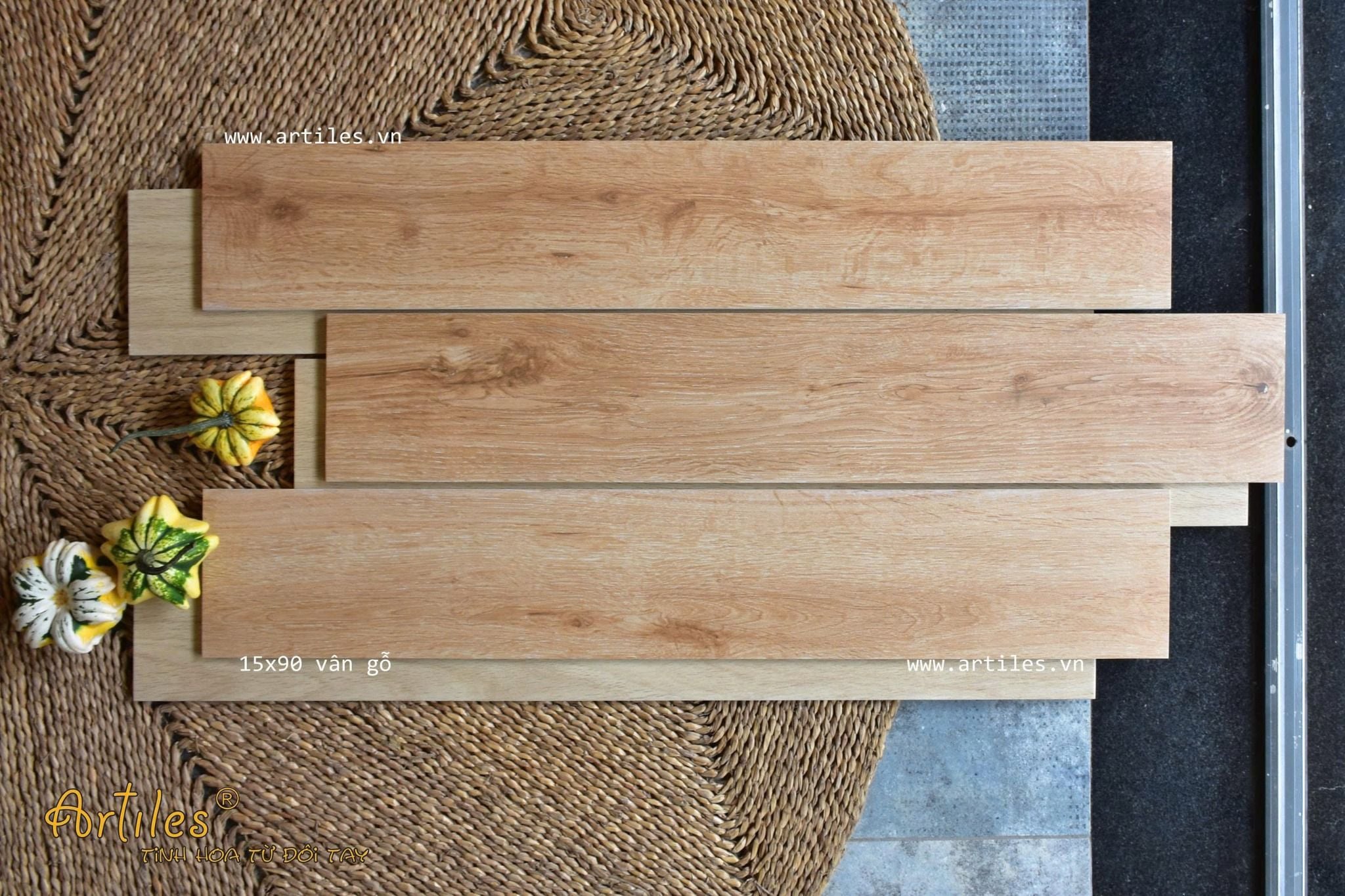 Gạch vân gỗ 15x90cm Art15903