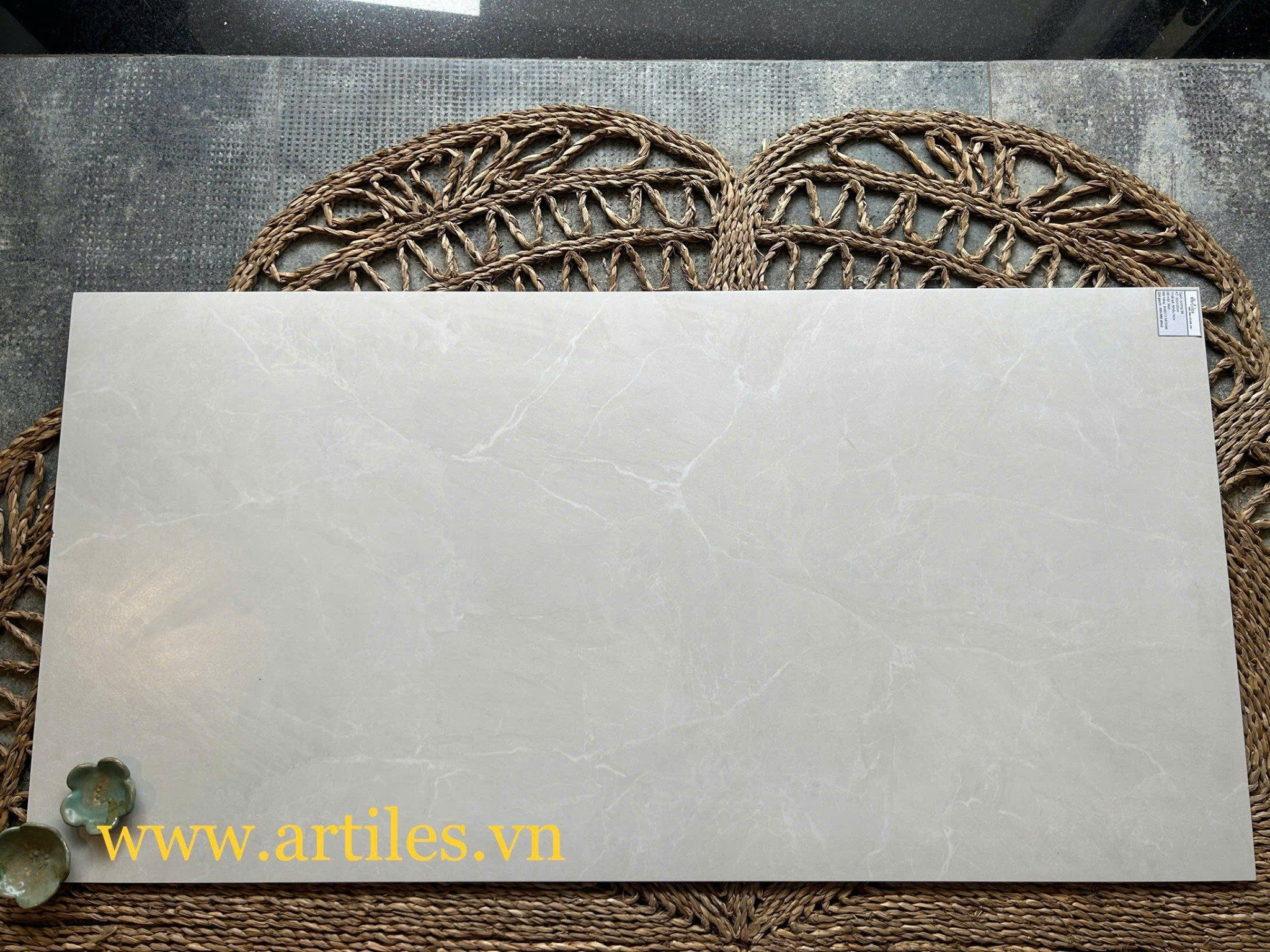 Gạch 60x120cm mờ xám trắng ArtM61203