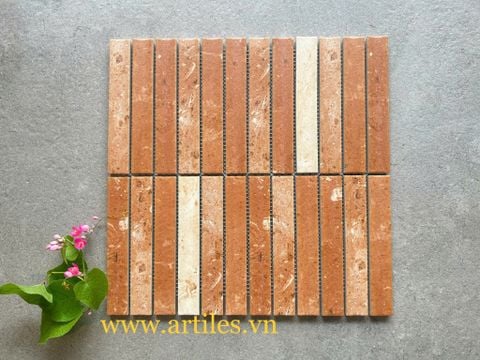  Gạch Stackbond (Mosaic que) giả cổ 
