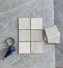 Gạch thẻ màu xám kem men bóng gợn sóng 100x100mm Art02G