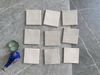 Gạch thẻ màu xám kem men bóng gợn sóng 100x100mm Art02G