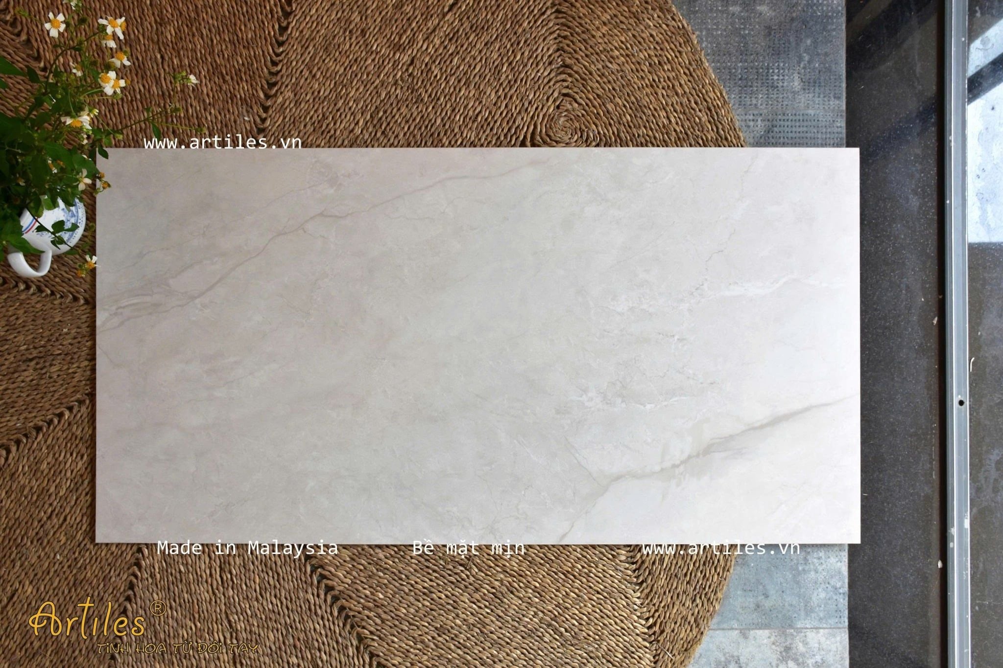 Gạch vân đá mờ mịn nhập khẩu Malaysia Art12315