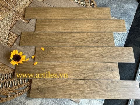  Gạch vân gỗ lát ngoài trời chống trơn Art-22 