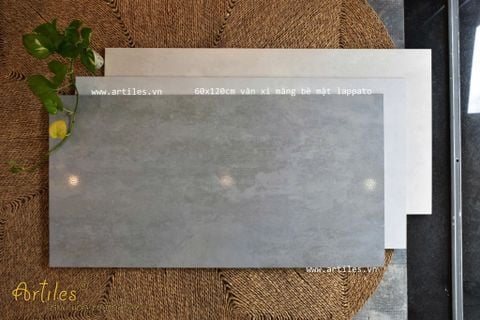  Gạch 60x120cm vân xi măng xám 