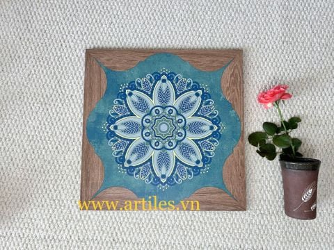 Gạch giả gỗ ghép gạch bông Art3302 