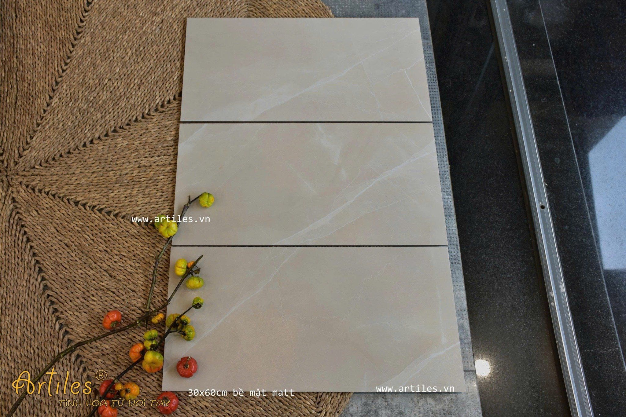 Gạch vân đá vàng Art3616M