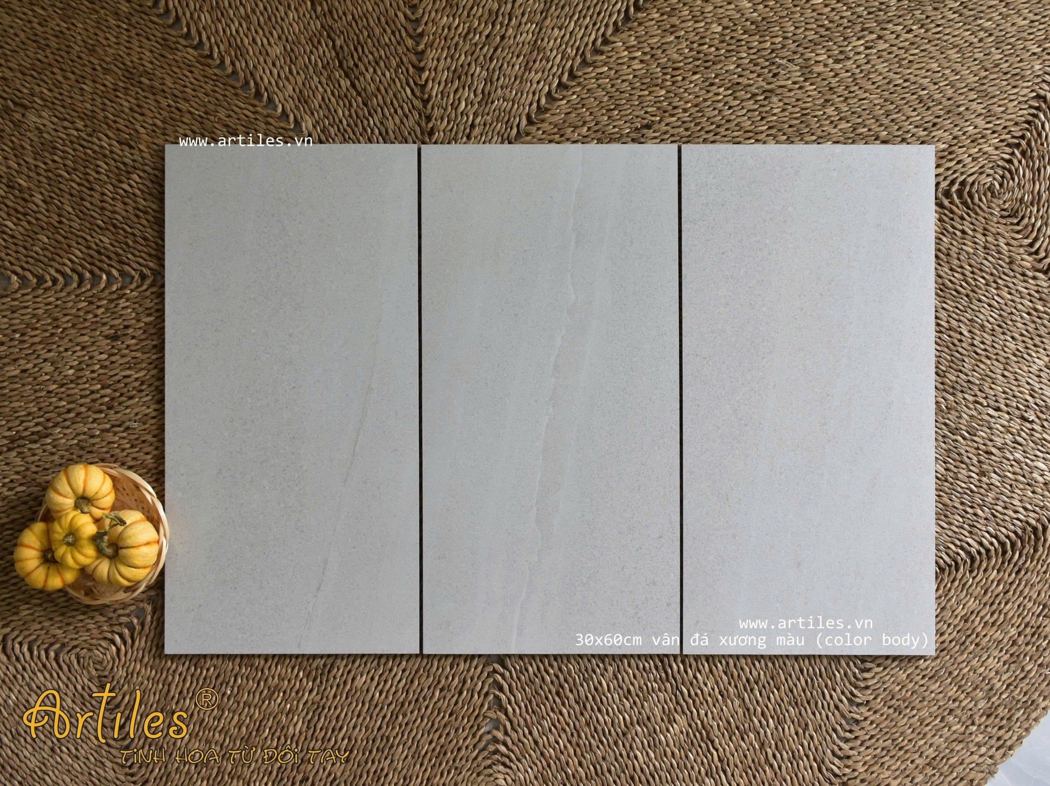 Gạch vân đá trắng ngà 30x60cm Art3628
