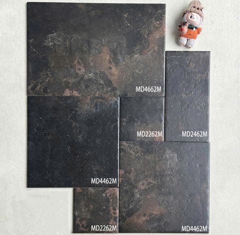  Gạch đá ốp lát decor màu nâu đen Art62M 
