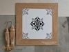 Gạch giả gỗ ghép gạch bông Art660008