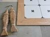 Gạch giả gỗ ghép gạch bông Art660023