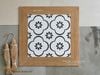 Gạch giả gỗ ghép gạch bông Art660026