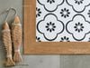 Gạch giả gỗ ghép gạch bông Art660026