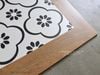 Gạch giả gỗ ghép gạch bông Art660026