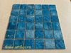 Gạch Mosaic Gốm màu xanh dương Art926