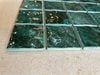 Gạch Mosaic Gốm màu xanh rêu Art928