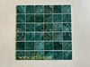 Gạch Mosaic Gốm màu xanh rêu Art928