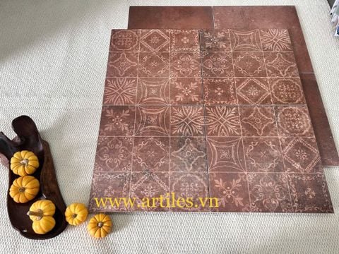  Gạch bông 40x40cm họa tiết giả cổ ArtG4154 