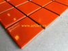 Gạch mosaic màu cam đỏ bóng ArtG655