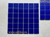 Gạch Mosaic vuông màu xanh tím ArtG755