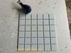 Gạch mosaic xám nhạt mờ ArtM406