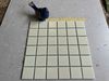 Gạch mosaic màu kem màu beige mờ ArtM4545