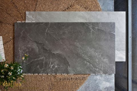  Gạch vân đá xám bề mặt mịn lụa ArtBB703 