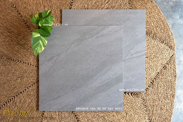 Gạch 60x60 màu xám mờ Art6622M