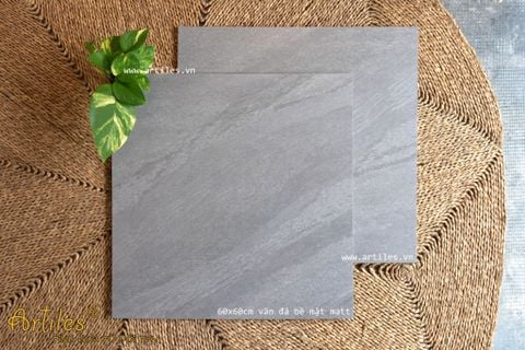  Gạch 60x60 màu xám mờ Art6622M 