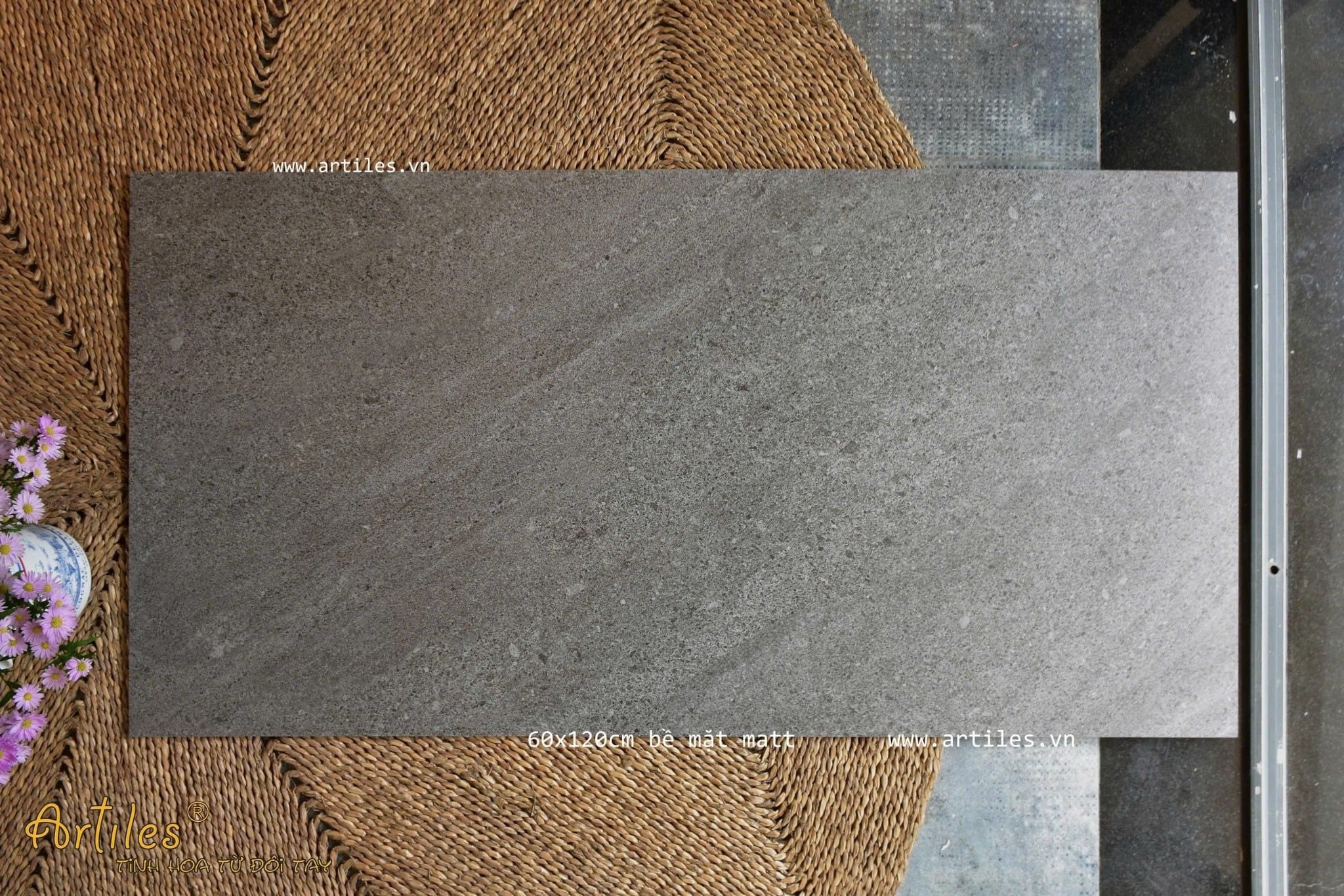 Gạch ốp lát vân cát 60x120cm ArtSG611