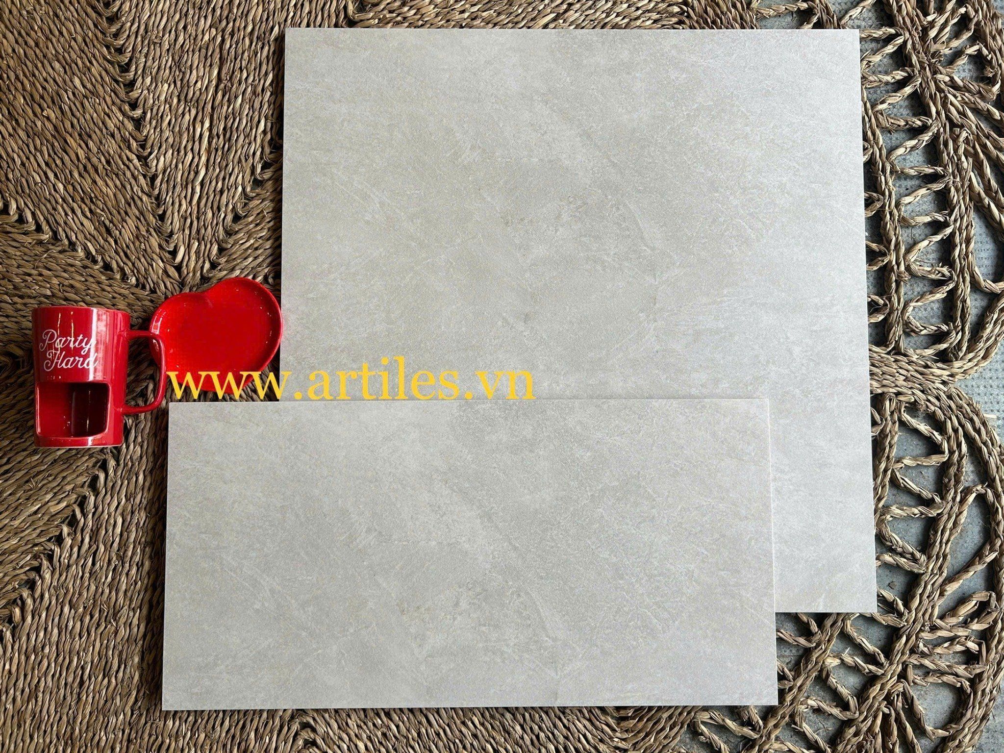 Gạch ximang màu xám nhạt chống trơn