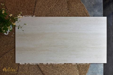  Gạch vân Travertine màu kem beige nhập khẩu Malaysia 
