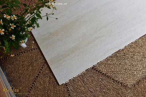 Gạch vân Travertine màu kem beige nhập khẩu Malaysia 