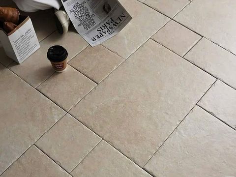  Gạch đá ốp lát decor màu kem beige Art53M 