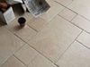 Gạch đá ốp lát decor mix size màu kem beige Art53M