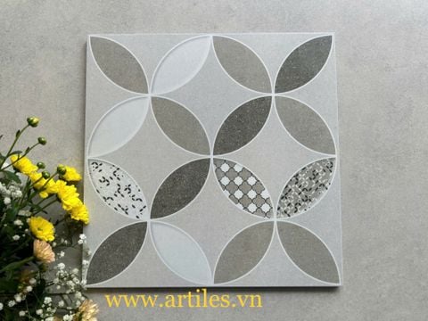  Gach bông men 30x30cm 