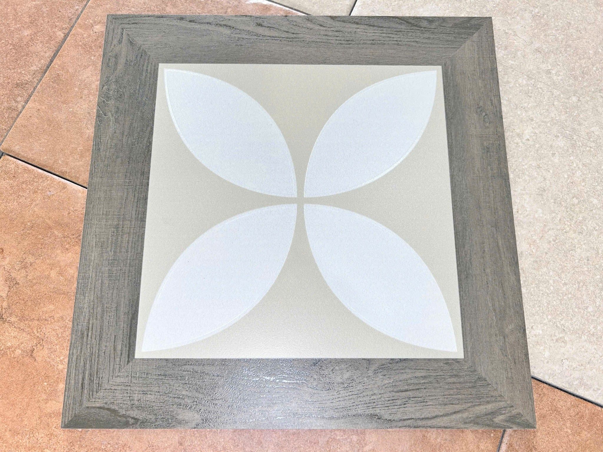 Gạch giả gỗ ghép gạch bông Art3310