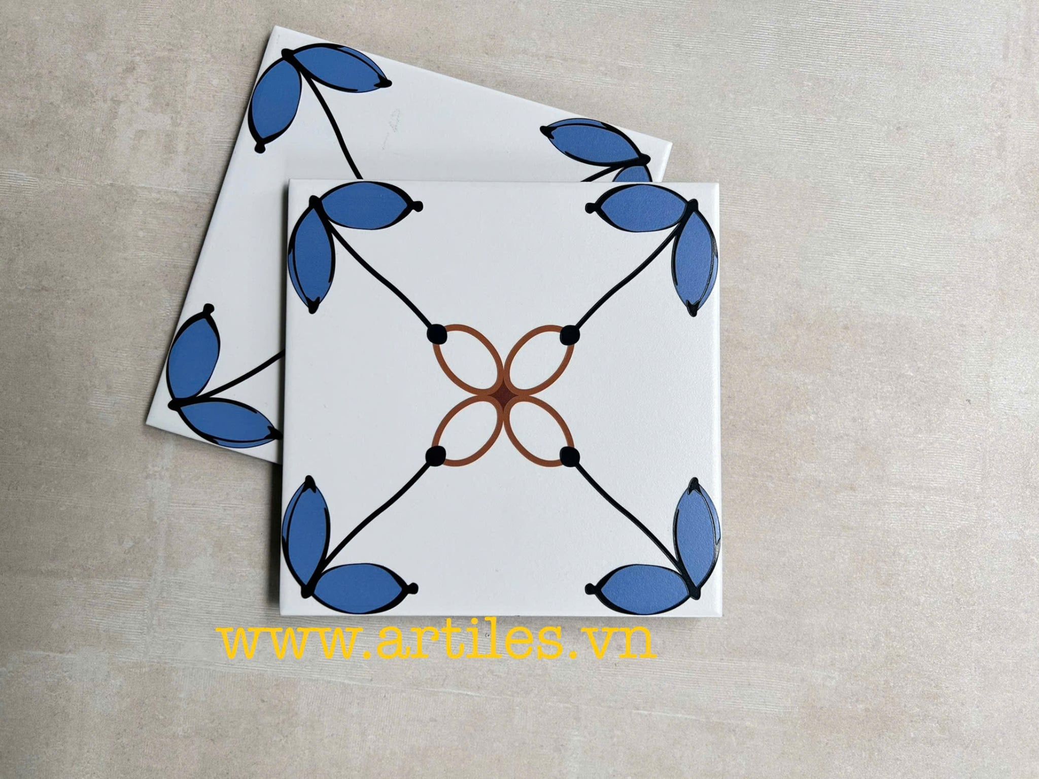 Gạch bông họa tiết 20x20cm Art2216