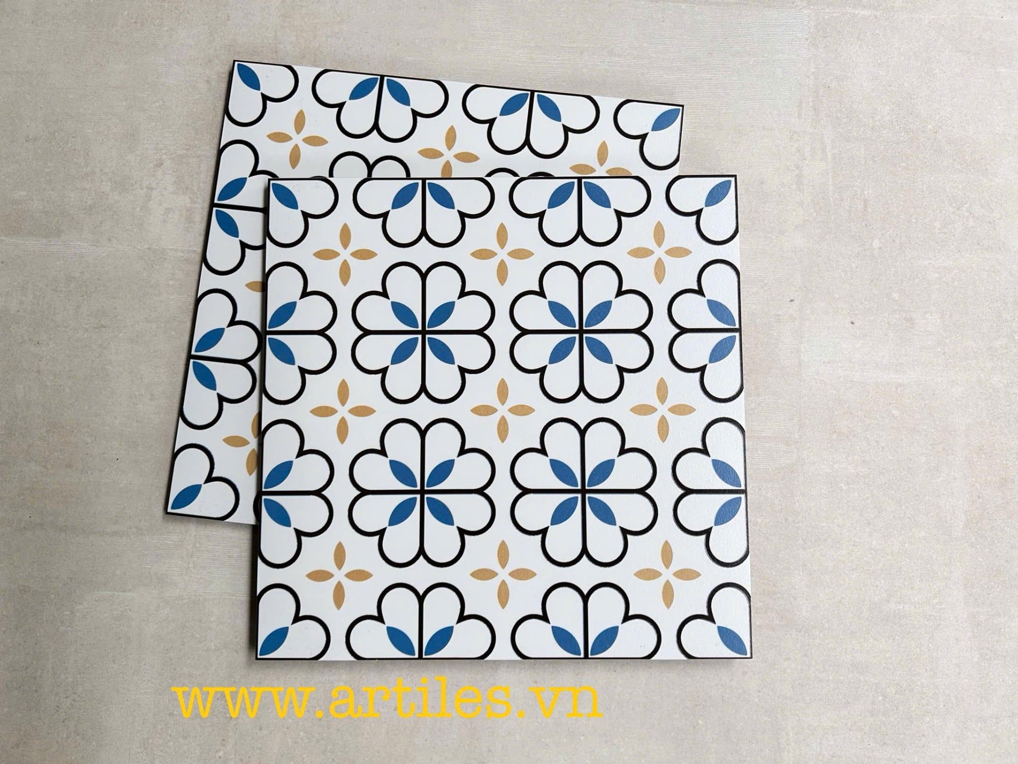 Gạch bông hoa văn 30x30cm Art3341