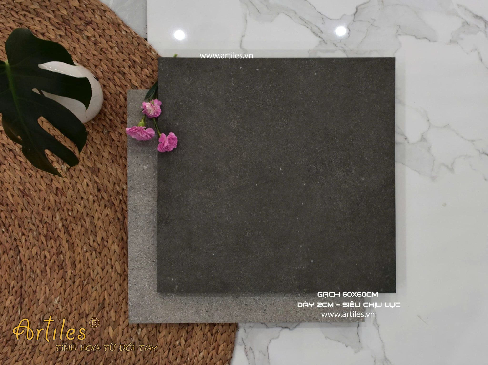 Gạch Lát Sàn Ngoài Trời Dày 20mm Art6701