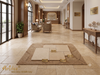 Gạch đá ốp lát decor mix size màu kem beige Art53M