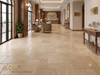 Gạch đá ốp lát decor mix size màu kem beige Art53M