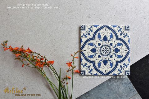  Gạch Đá Mài Hạt Nhỏ 60x120cm  Art-H807 