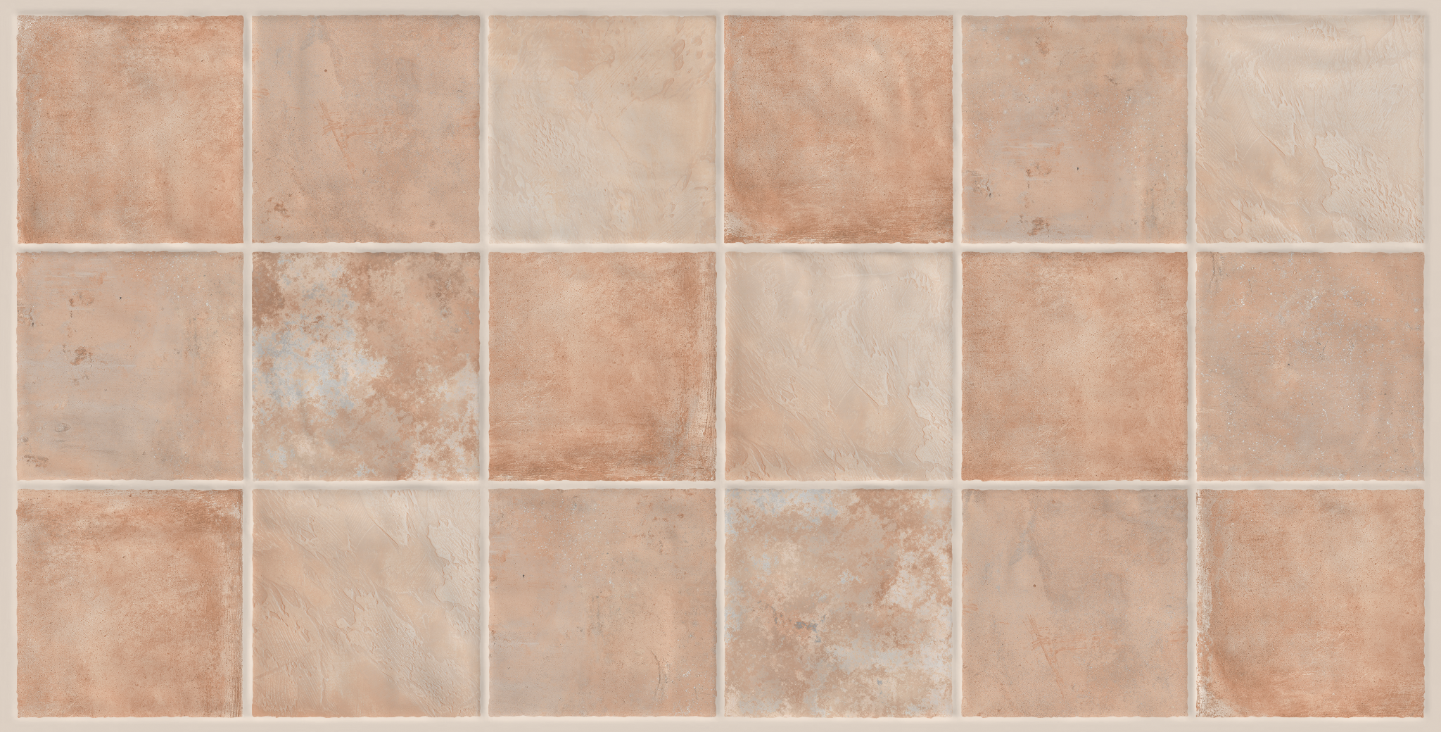 Gạch Thẻ Vuông Tông Màu Nâu Ấm Art4801