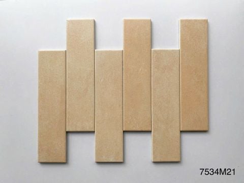  Gạch thẻ mờ màu cam nhạt ArtM21 