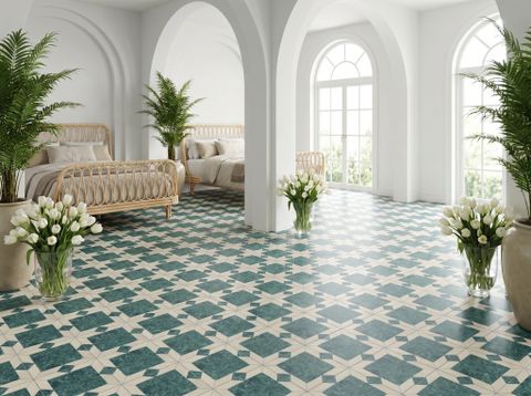  Gạch bông họa tiết 20x20cm Art2249 