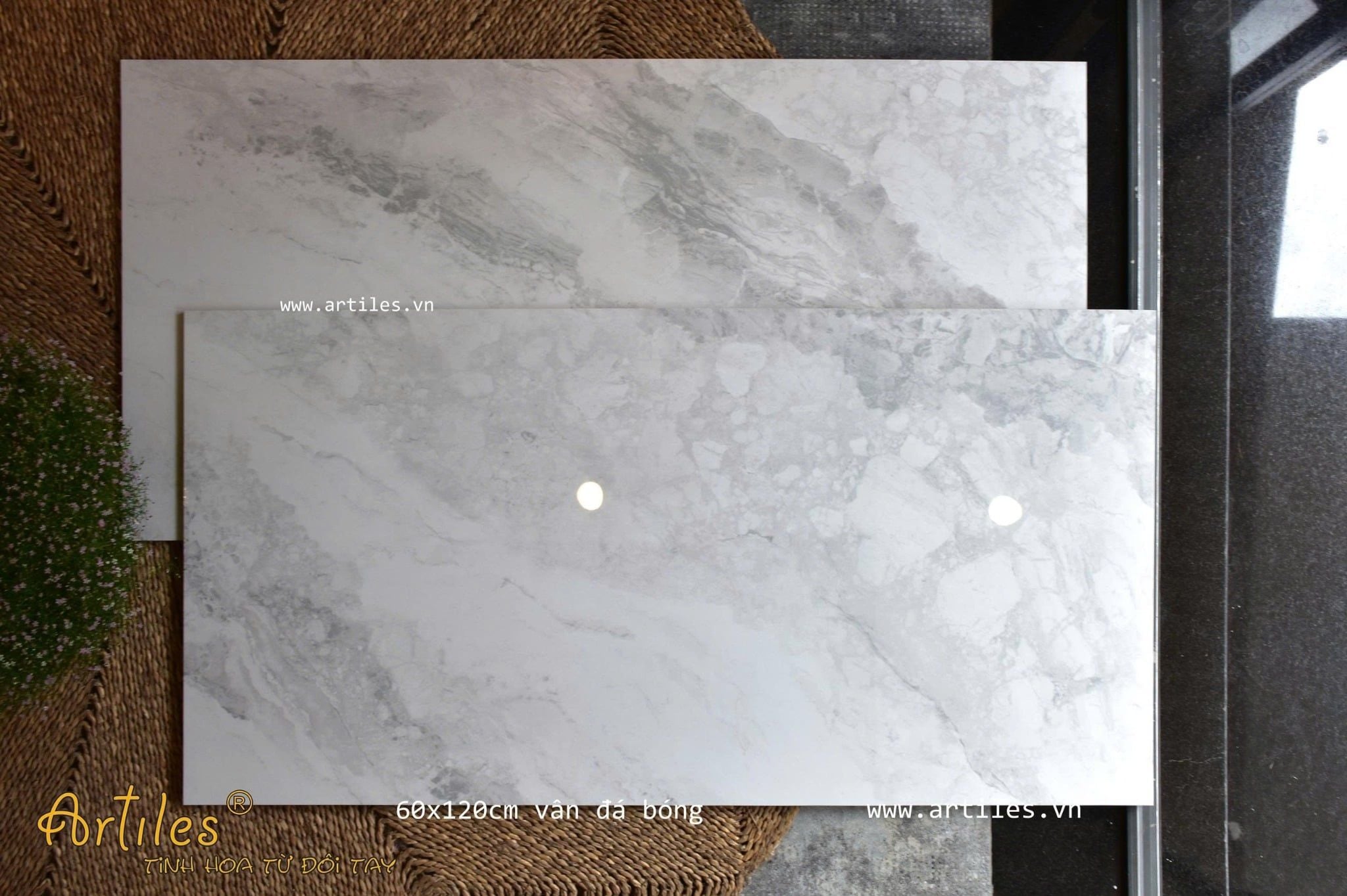 Gạch ốp lát 60x120cm vân đá Marble ArtP-H02